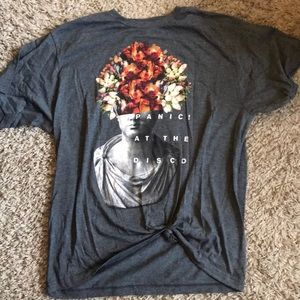 Unisex panic at the disco tee